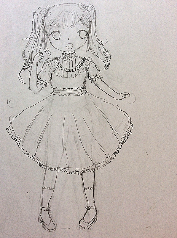 【手绘】某只专坑妹妹的萝莉姐姐.